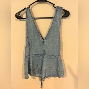 American Eagle Denim Tank Top